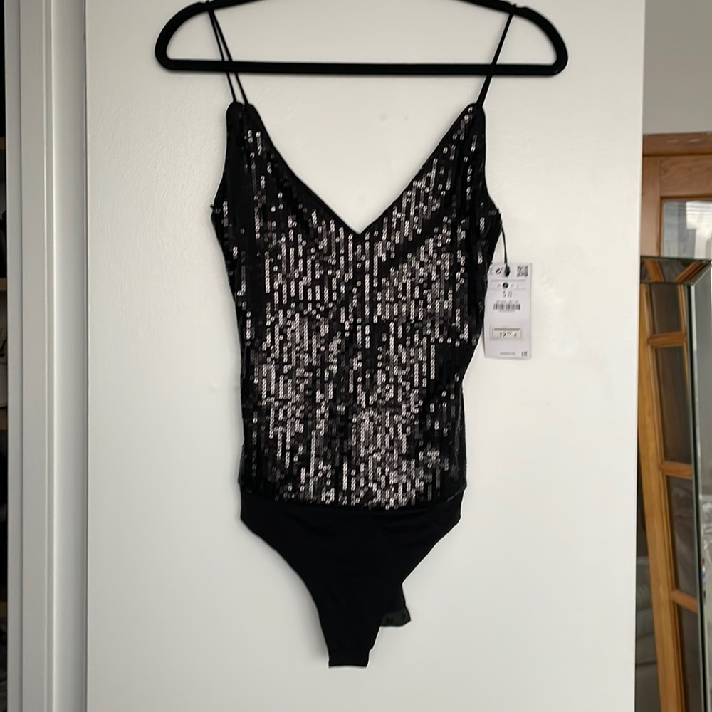 Sequin bodysuit - never worn